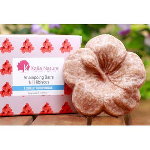 KALIA NATURE : SHAMPOING BARRE À L'HUILE ET FLEURS D'HIBISCUS